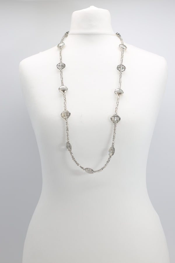 Vintage Crystal Necklace - Long