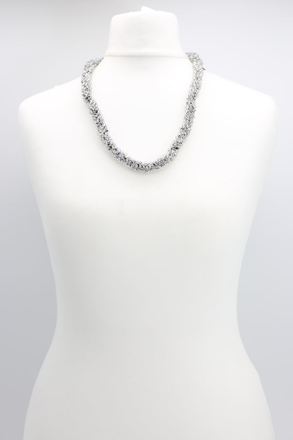 Clustered Crystal Necklace - Short