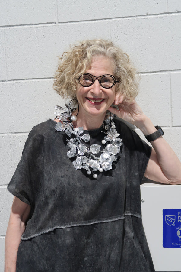 POTHOS PLANT NECKLACE-MADE FROM RECYCLED PLASTIC BOTTLES