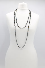 Hemetite cubics necklace