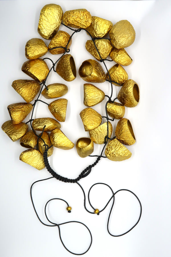 Handmade bells necklace