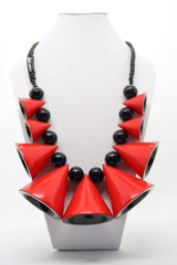 Handmade Cones necklace