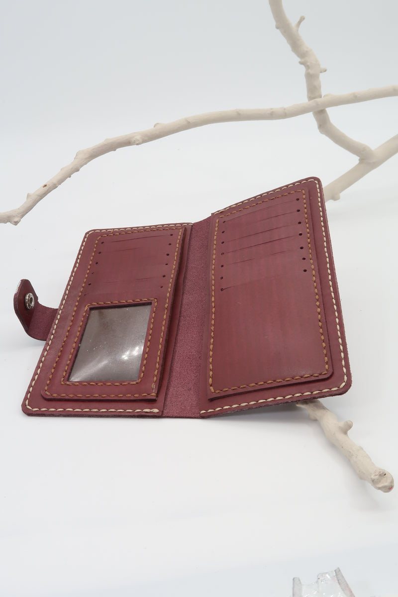 Hand Crafted From Recycled Leather Wallet