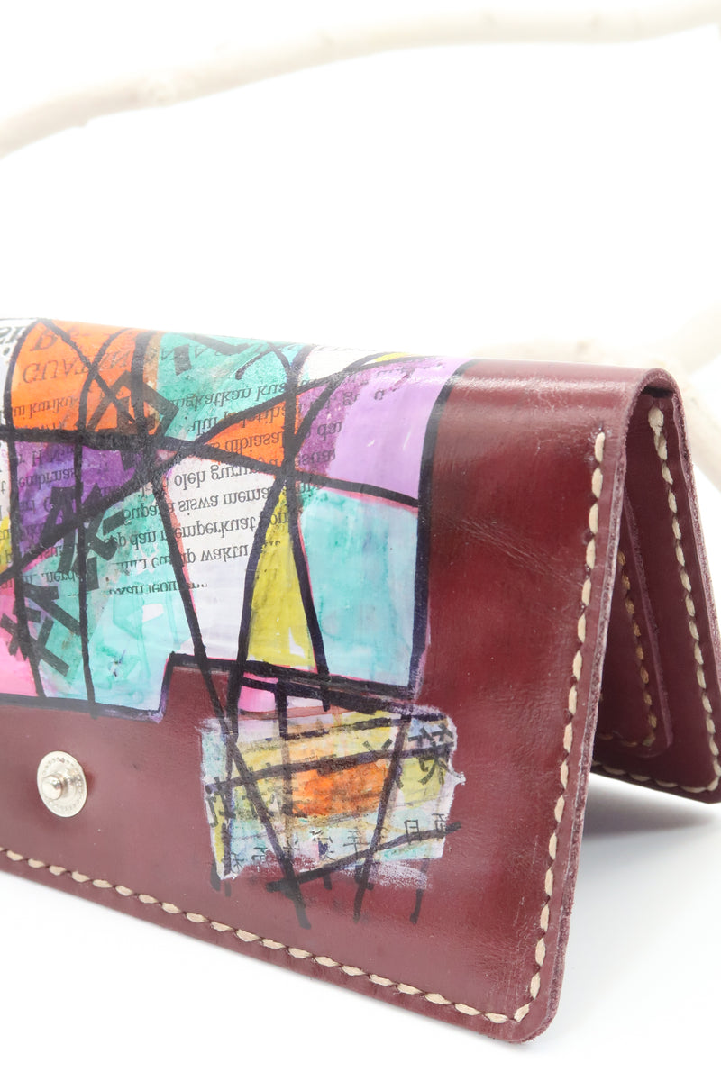 Hand Crafted From Recycled Leather Wallet