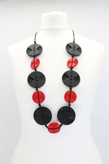 Giant Buttons Necklace - Short