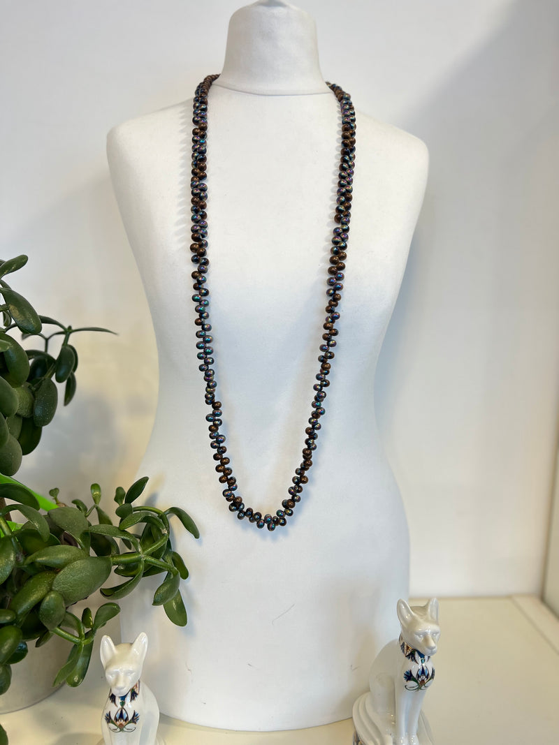 VERSATILE Vintage GLASS PEARLS NECKLACES