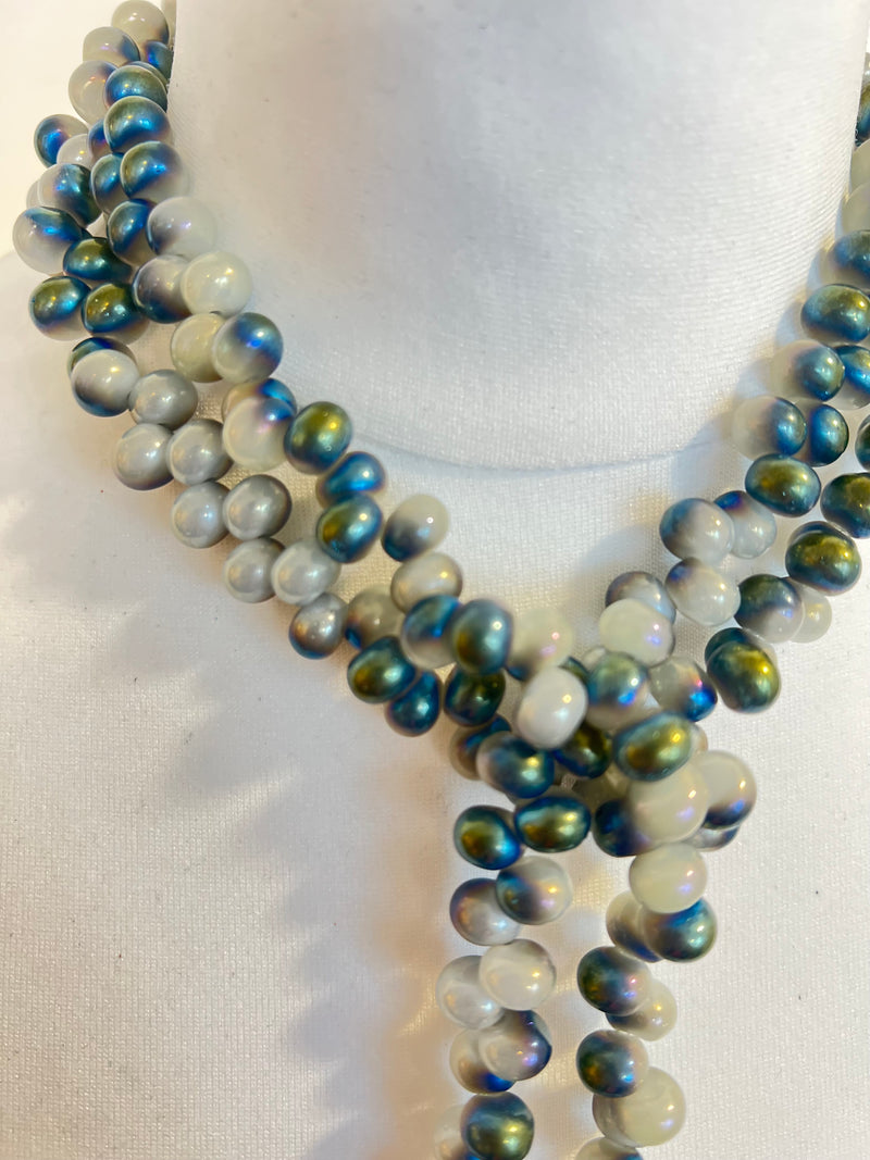 VERSATILE Vintage GLASS PEARLS NECKLACES