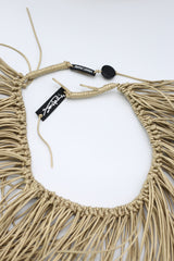 JIMI HENDRIX LEATHERETTE NECKLACE SHORT - Jianhui London