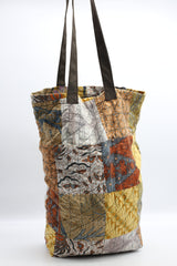 Handmade Rectangular 1970's Batik Tote Bag - Jianhui London